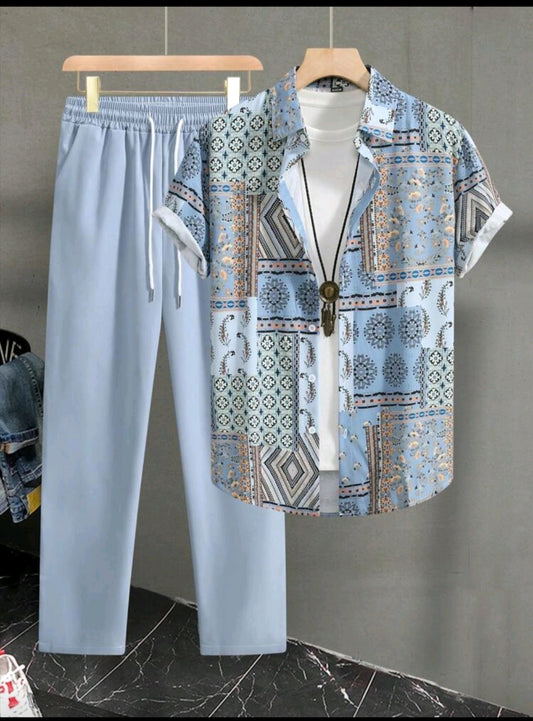Paisley Print shirt + Pants