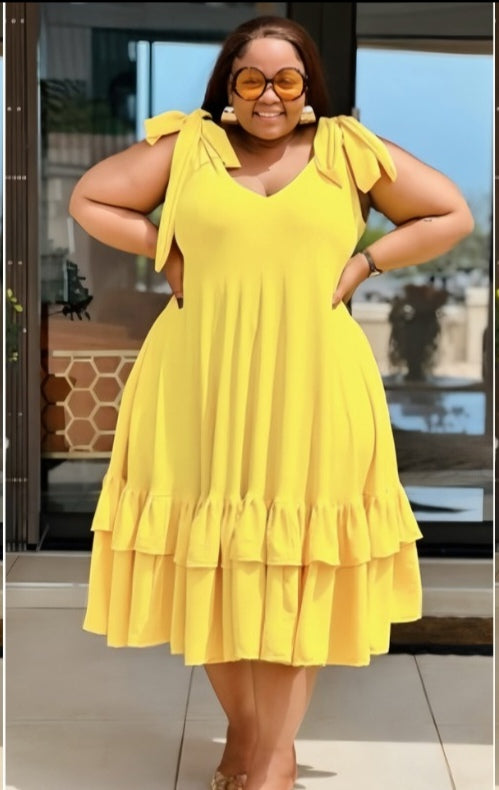 Yellow Summer Dress