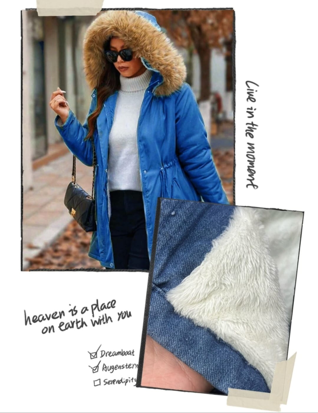 Fur Denim Jacket