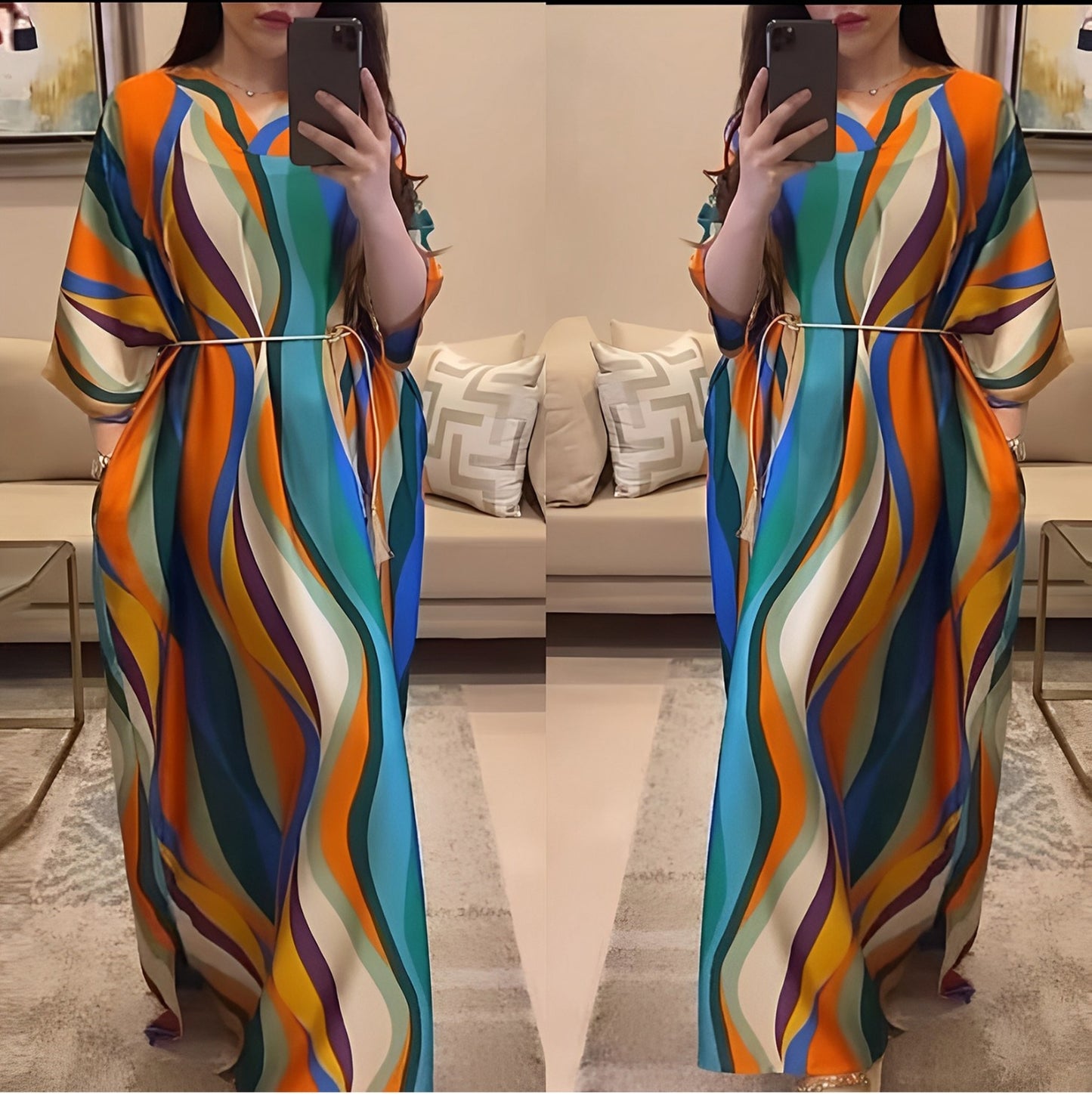 Multi Colour maxi dress