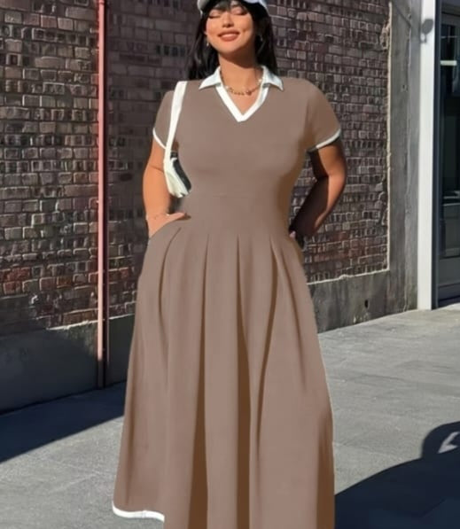 Long Colar Dress