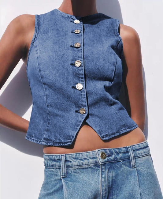 Denim  Over Coat