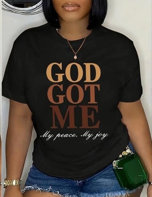 Black Round Neck Tshirt